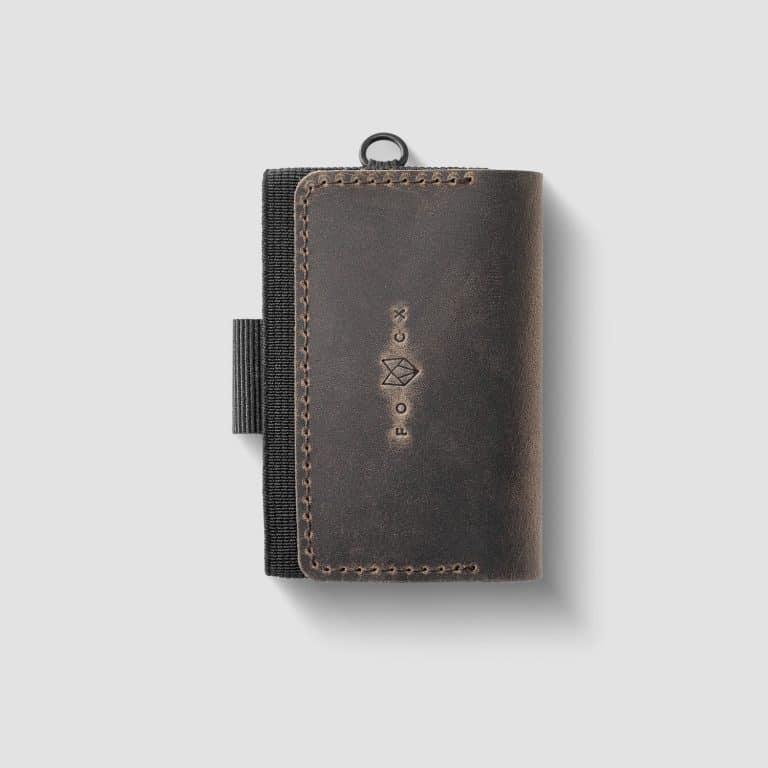 Durable minimalist wallet with precise laser-cut edges.