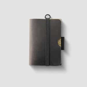 Durable minimalist wallet with precise laser-cut edges.