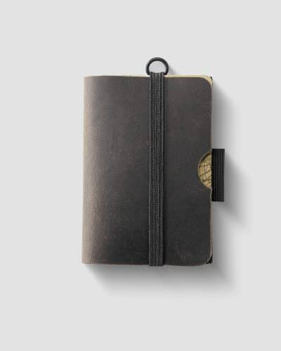 Durable minimalist wallet with precise laser-cut edges.
