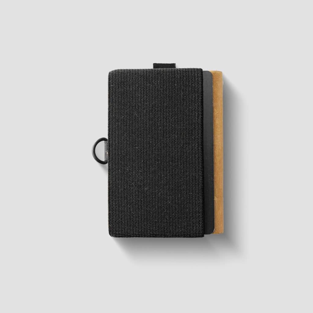 Slimline wallet with minimalist interior layout