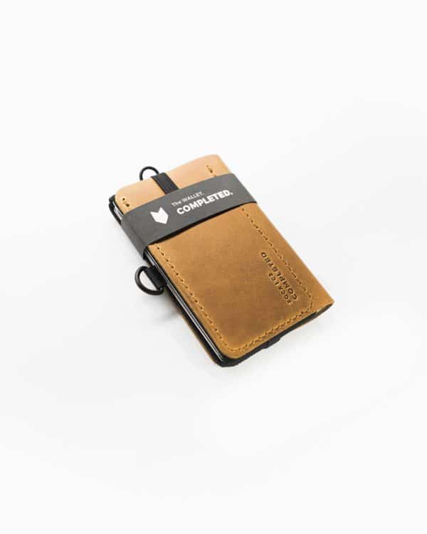Low-profile wallet with spacious compartments