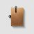 Low-profile minimal coin wallet with spacious compartments